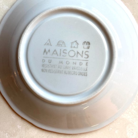 Maisons du Monde Ceramic  2-Piece Tea/Coffee/Espresso Cup Set NWOT - Picture 13 of 13